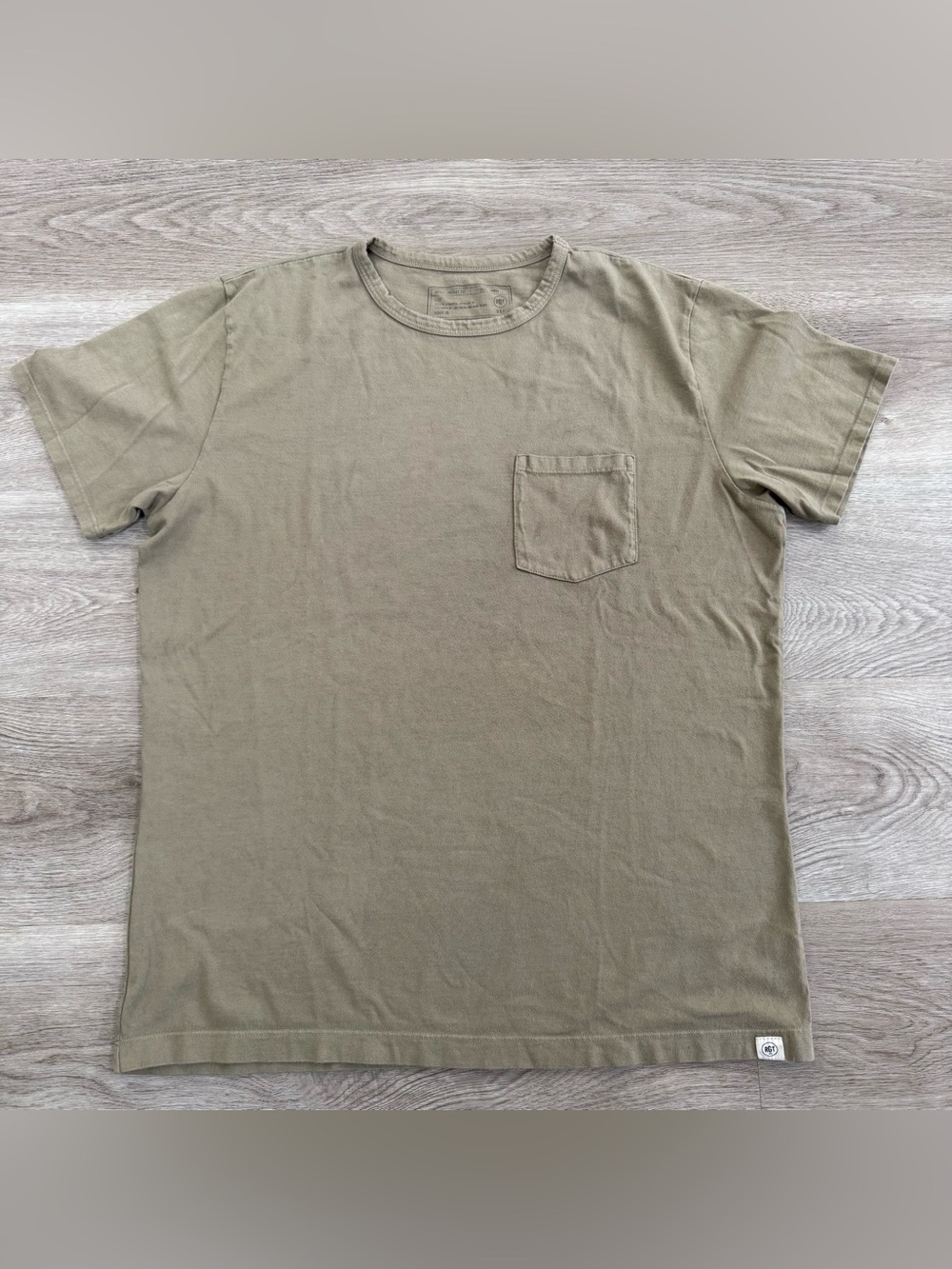 Rogue Territory RGT Mens Large Pocket Tee Shirt Military Army Olive Green USA